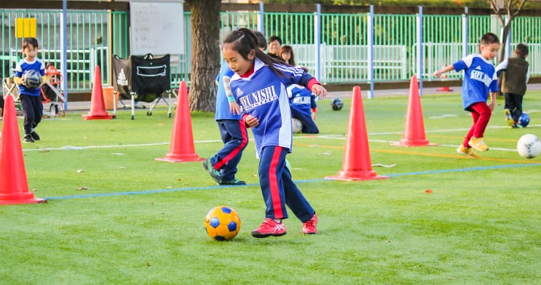 春の短期サッカー教室